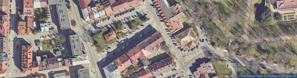Zdjęcie satelitarne Niezależny Samorządny Związek Zawodowy Pracowników Urzędu Miejskiego w Łańcucie