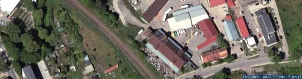 Zdjęcie satelitarne Niezależny Związek Zawodowy Pracowników Przedsiębiorstwa Wodociągów i Kanalizacji w Biskupcu