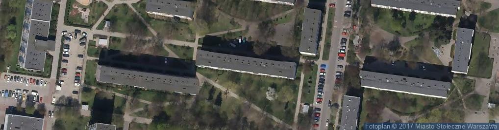 Zdjęcie satelitarne Niezwykła Szkoła Jazdy Ośrodek Szkolenia Kierowców