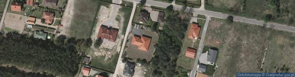 Zdjęcie satelitarne Nina Gołost Kisiel Przedsiębiorstwo Handlowo-Usługowe