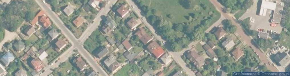 Zdjęcie satelitarne Nina Stach - Działalność Gospodarcza