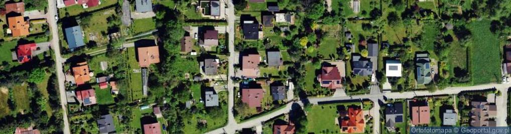 Zdjęcie satelitarne Noclegi Krystyna Hołowiecka