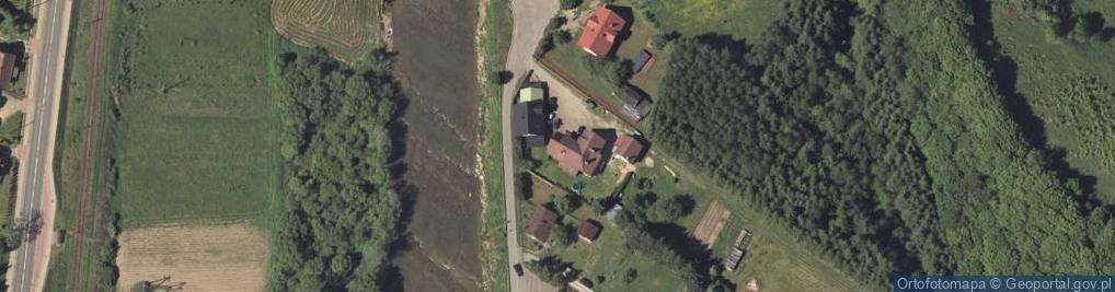 Zdjęcie satelitarne Noclegi w Bieszczadach