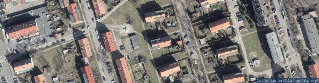 Zdjęcie satelitarne Nord Bau
