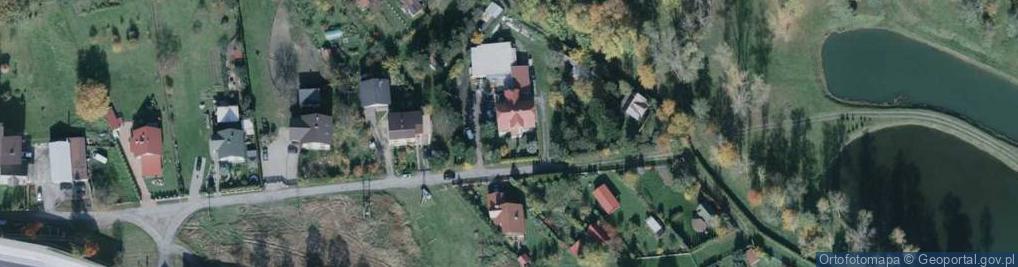 Zdjęcie satelitarne Nowaplast z P U H Bożena Nowak Ryszard Pietrzyk Andrzej Sabiniok