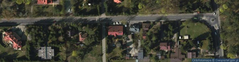 Zdjęcie satelitarne Nowy Konstancin Przedsiębiorstwo Budowlane