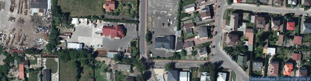 Zdjęcie satelitarne Nóżka Grzegorz Nóżka Stacja Kontroli Pojazdów