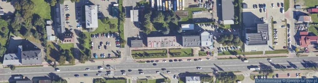 Zdjęcie satelitarne Nszz Pracowników Komunikacji Miejskiej przy Miejskim Zakładzie Komunikacji w Przemyślu