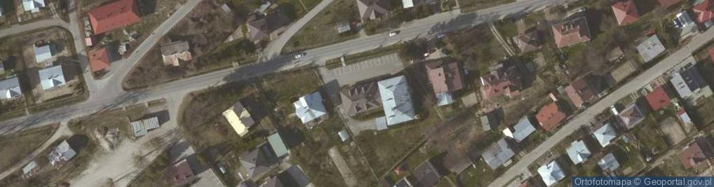 Zdjęcie satelitarne Nszz Pracowników Powiatowej Stacji Sanitarno Epidemiologicznejw Brzozowie