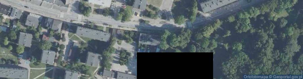 Zdjęcie satelitarne Nszz Pracowników Świętokrzyskiego Centrum Ratownictwa Medycznego i Transportu Sanitarnego w Kielcach Oddział w Końskich