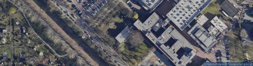 Zdjęcie satelitarne Nszz Solidarność-Górnośląski Szpital Onkologiczny w Gliwicach