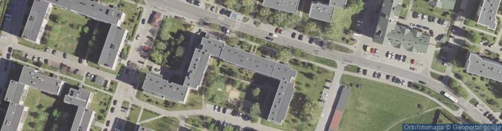 Zdjęcie satelitarne Nysa Przedsiębiorstwo Produkcyjno Handlowo Usługowe