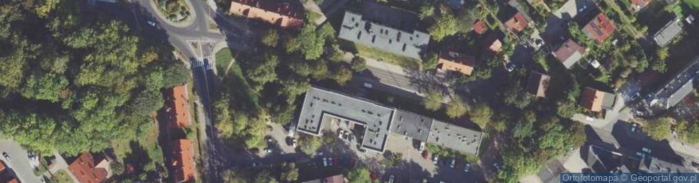 Zdjęcie satelitarne NZOZ Medina E Żołnowska T Drożdż w Malik J Ksiądzyna D Simińska K Wątrucka