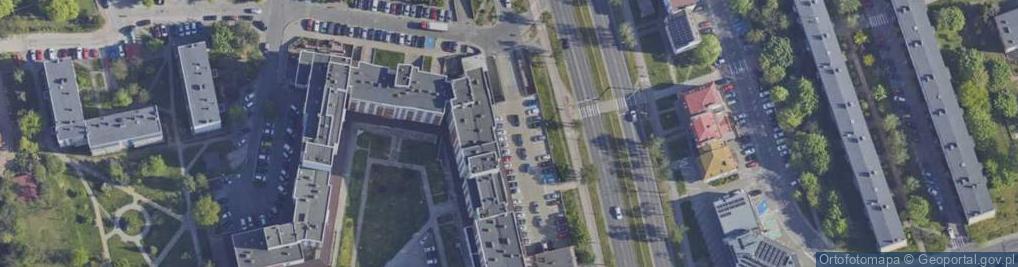Zdjęcie satelitarne NZOZ Przychodnia Specjalistyczna Centrum Alergii Progres Dr n.Med.Danuta MYŁEKNiepubliczny Specjalistyczny Zakład Opieki Zdrowotnej Przychodnia Specjalistyczna Alergia