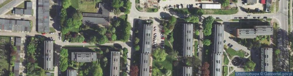 Zdjęcie satelitarne NZOZ U Przyjaciół