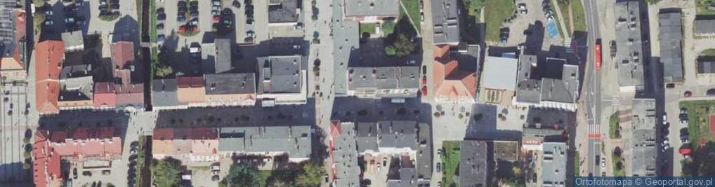 Zdjęcie satelitarne O M E G A Przedsiębiorstwo Usługowo - Handlowe Andrzej Suszyński