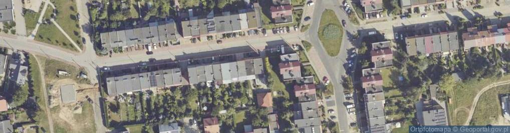 Zdjęcie satelitarne Obiegała Adam Firma Handlowo Usługowa Megan Handel Opakowaniami