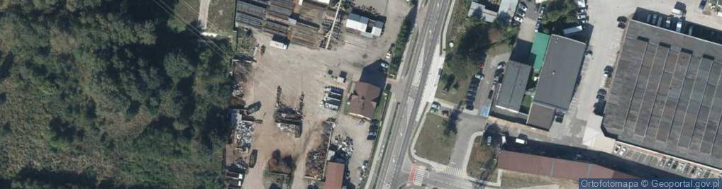 Zdjęcie satelitarne Objazdowy Skup Surowców Wtórnych Izabela Marciszewska Marcin Braszczyk