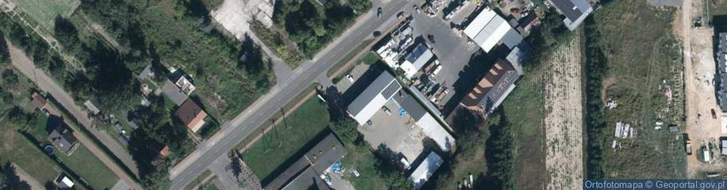 Zdjęcie satelitarne Obrębski Witold Przedsiębiorstwo Handlowe