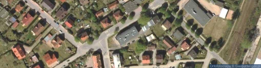 Zdjęcie satelitarne Obsługa Biurowa Jolanta Hapanowicz Adam Hapanowicz