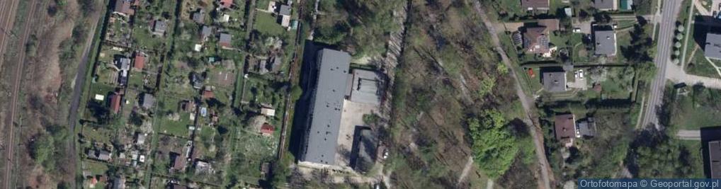 Zdjęcie satelitarne Obwód Lecznictwa Kolejowego w Rybniku S P z O z