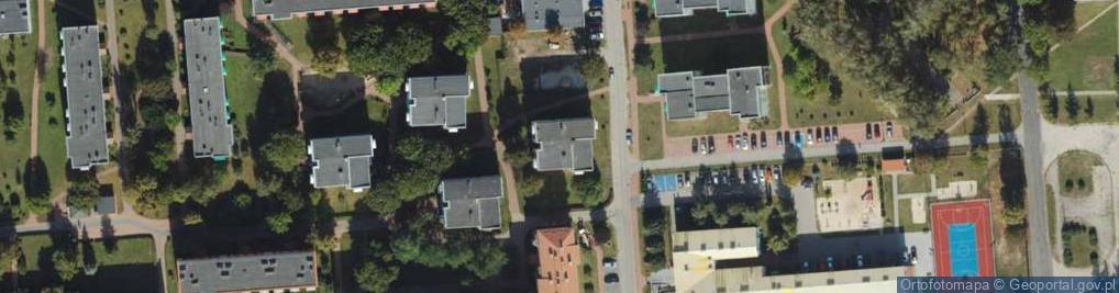 Zdjęcie satelitarne Obwoźna Sprzedaż Artykułów Spożywczych i Przemysłowych Pochodzenia Krajowego i Zagranicznego