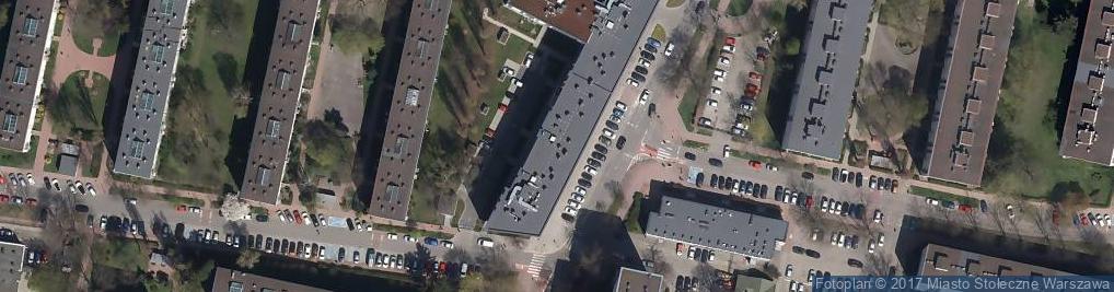 Zdjęcie satelitarne Ochota Adam Banaszek Artur Czarnocki
