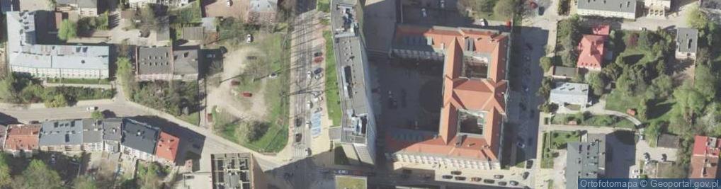 Zdjęcie satelitarne Ochotnicze Hufce Pracy Lubelska Wojewódzka Komenda