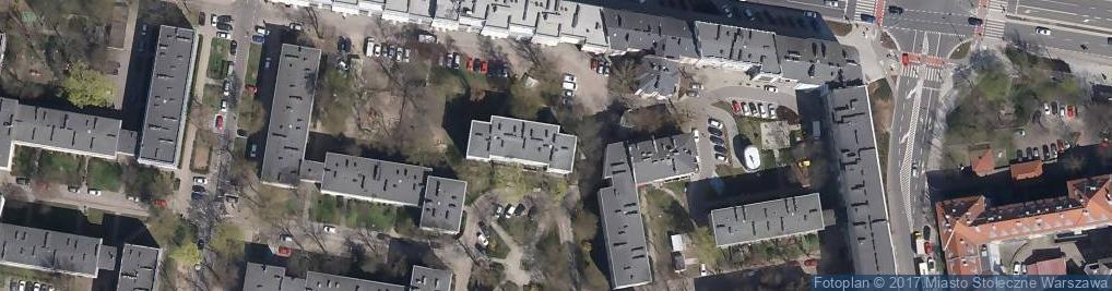 Zdjęcie satelitarne Ochotnicze Hufce Pracy OHP