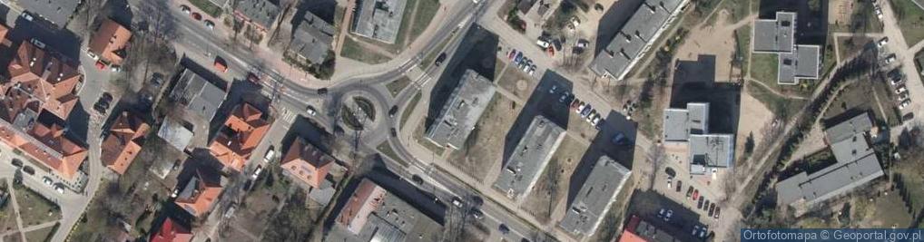 Zdjęcie satelitarne Ochrona Pracy Firma Usługowa