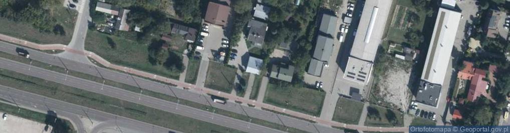 Zdjęcie satelitarne od A do z A Skóra z Skóra