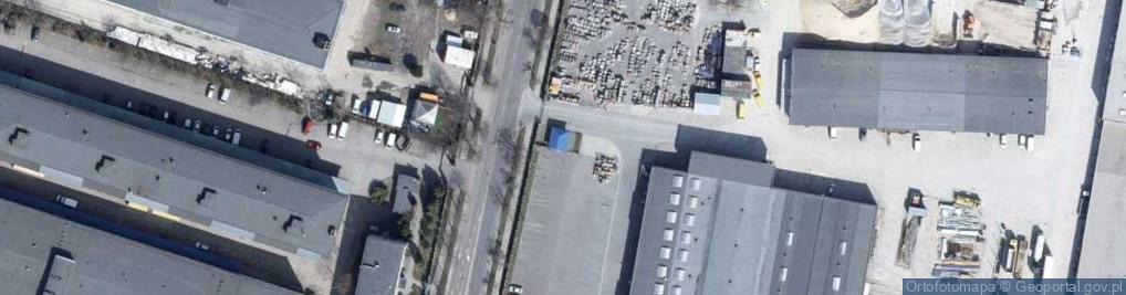 Zdjęcie satelitarne od A do z Centrum Dystrybucji w Likwidacji