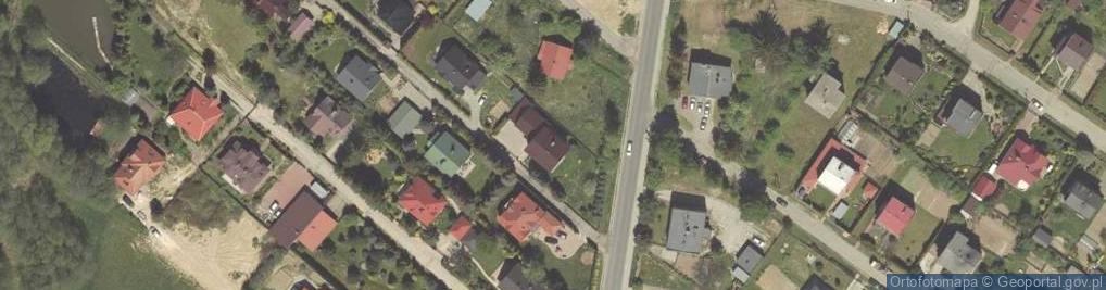 Zdjęcie satelitarne OdcienieZieleni.com Projektowanie i zakładanie ogrodów Lublin