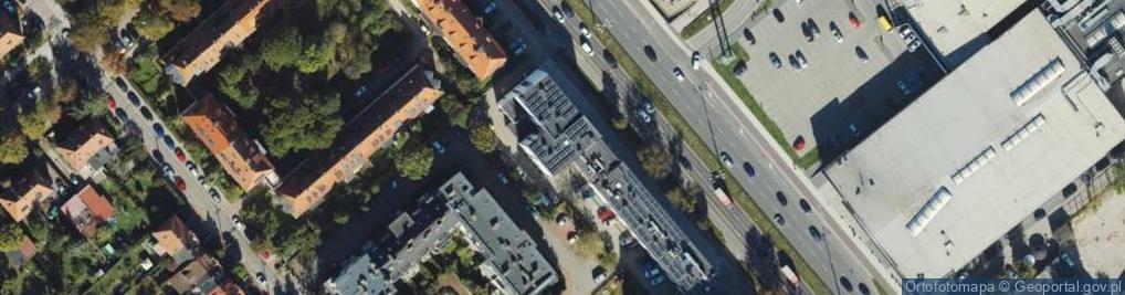 Zdjęcie satelitarne Oddział Instytutu Pamięci Narodowej Komisji Ścigania Zbrodni Przeciwko Narodowi Polskiemu w Gdańsku
