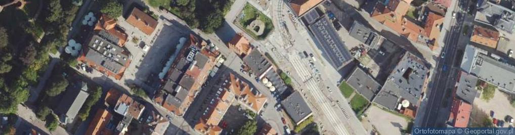 Zdjęcie satelitarne Oddział Olsztyński Polskiego Towarzystwa Turystyczno Krajoznawczego