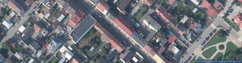 Zdjęcie satelitarne Oddział Polskiego Towarzystwa Turystyczno Krajoznawczego Ziemia Janowska w Janowie Lubelskim