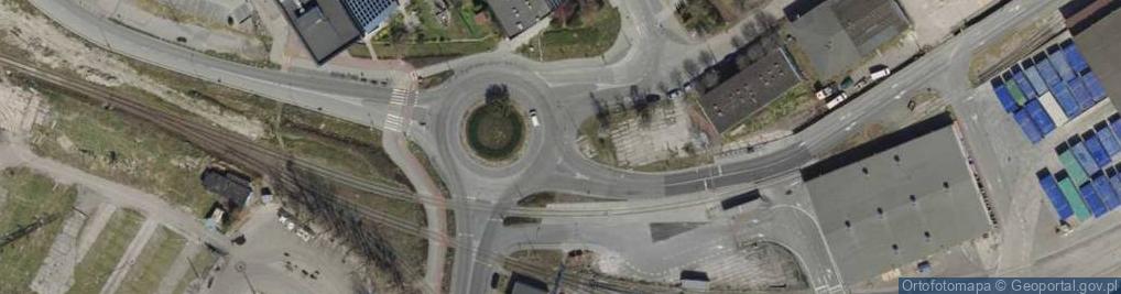 Zdjęcie satelitarne Oddział Zakładowy PTTK przy Stoczni Gdynia