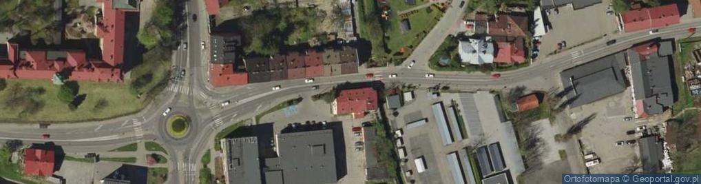 Zdjęcie satelitarne Odflwnia Żei Iwa Pawła w Likwidacji