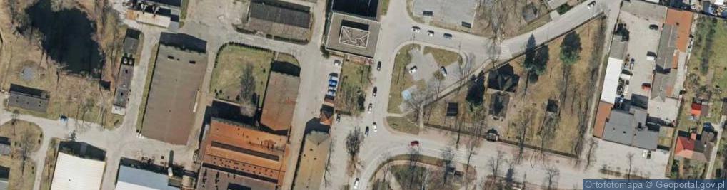 Zdjęcie satelitarne Odlewnia Białogon w Likwidacji
