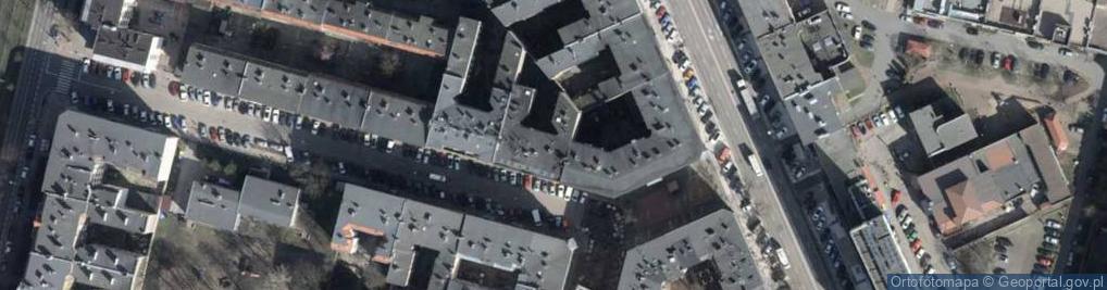 Zdjęcie satelitarne Odra Trade