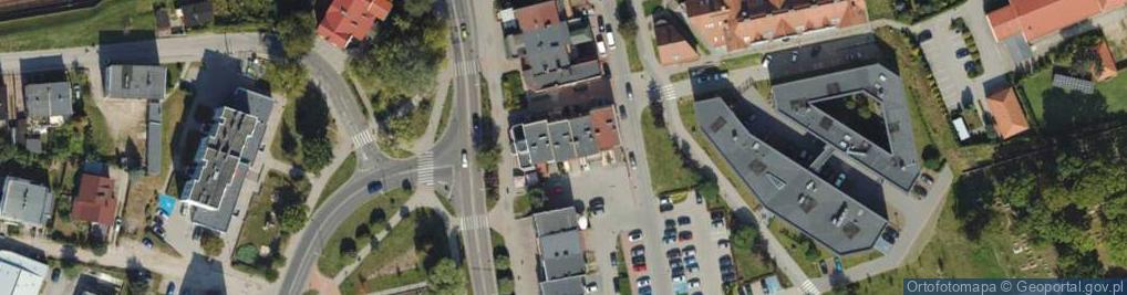 Zdjęcie satelitarne Odzież Używana