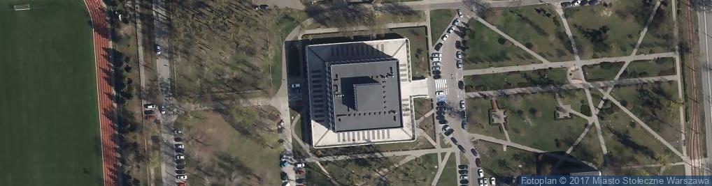 Zdjęcie satelitarne Oficyna Wydawnicza Wojskowej Akademii Technicznej