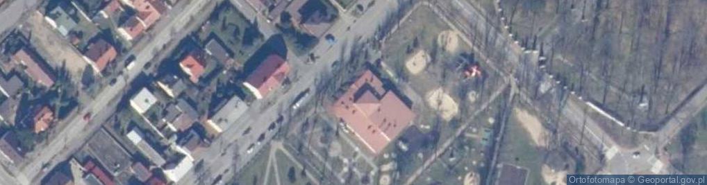 Zdjęcie satelitarne Ognisko Pracy Pozaszkolnej Ogród Jordanowski w Kozienicach