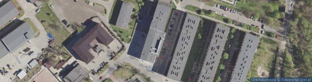 Zdjęcie satelitarne Ognisko Pracy Pozaszkolnej w Jaworznie