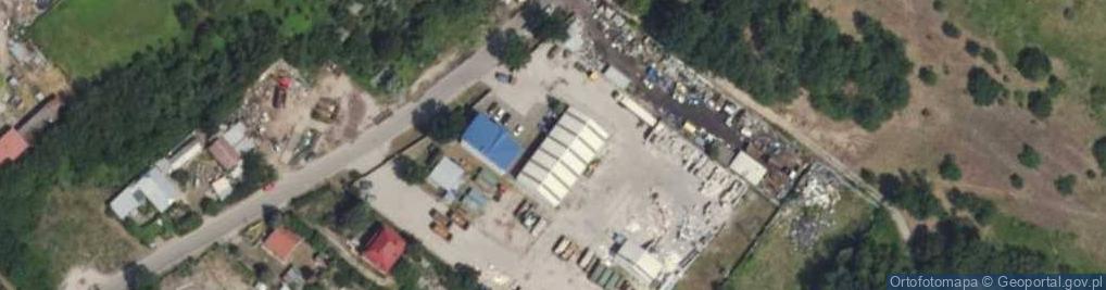 Zdjęcie satelitarne Ogólnokrajowe Przedsiębiorstwo Handlu i Usług BBG Recykling