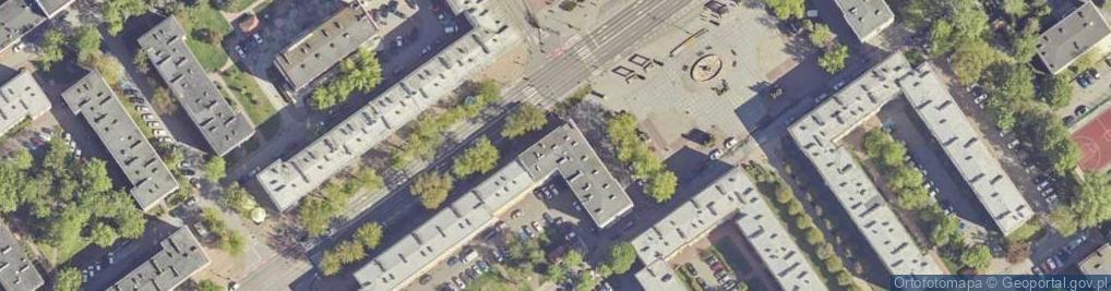 Zdjęcie satelitarne Ogólnopolskie Stowarzyszenie Użytkowników Autocad A