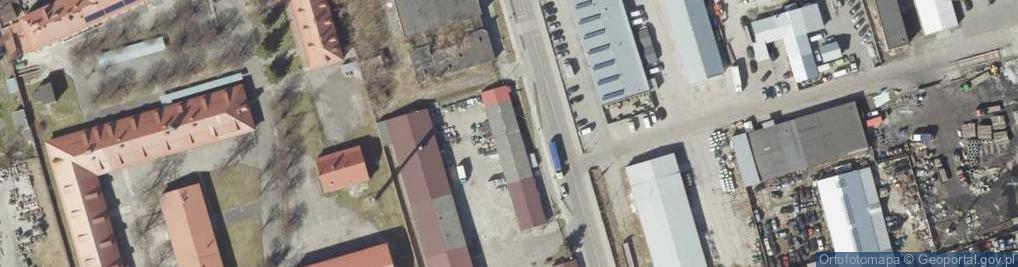 Zdjęcie satelitarne Ogród Zamość