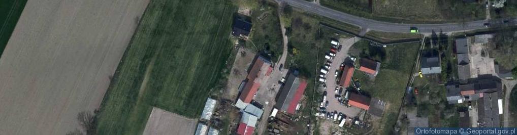 Zdjęcie satelitarne Ogrodnictwo Dorota Paszkowska Tylewice