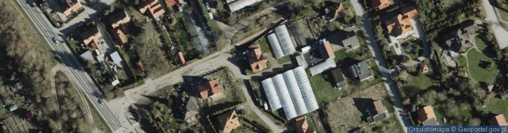 Zdjęcie satelitarne Ogrodnictwo Dziki Grzegorz