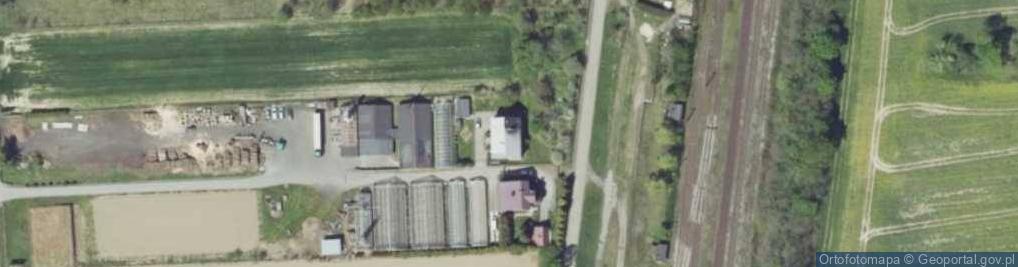 Zdjęcie satelitarne Ogrodnictwo Gomulnicka Bożena